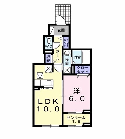 セントラル　ラトゥール　Ⅱの物件間取画像